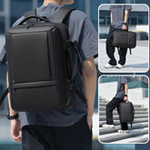 WEIXIER B759 Simple Expandable Men Shoulder Bag Large Capacity Laptop Backpacks